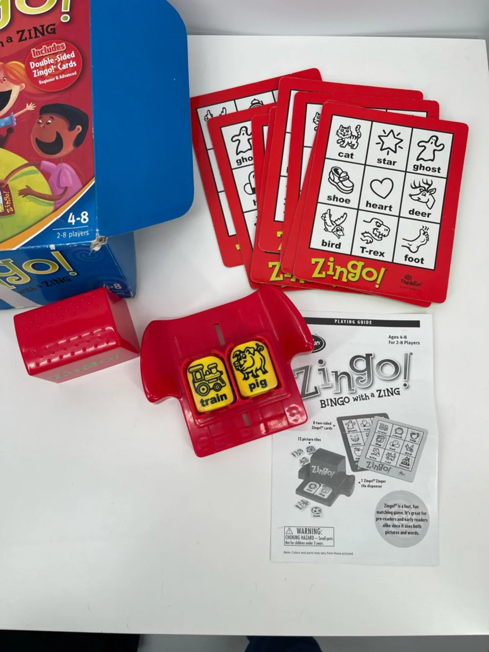 Think! Zingo! Kids Bingo Game